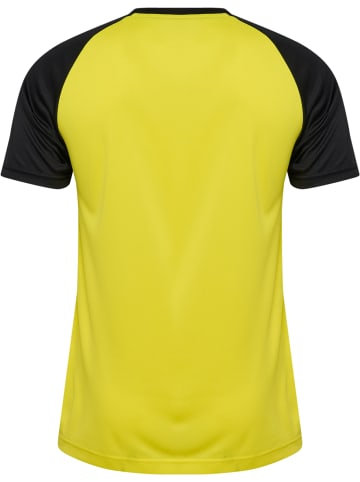 Hummel T-Shirt Raglanärmel Hmlmatch Erwachsene in BLAZING YELLOW/BLACK