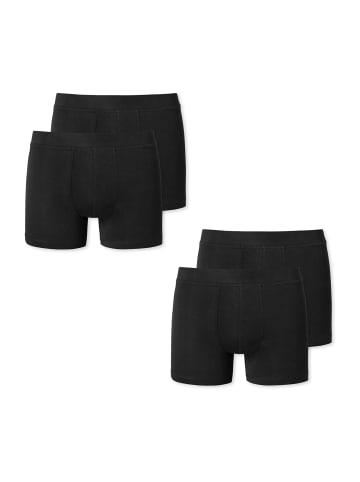 Schiesser Boxer Allday Basic in Schwarz