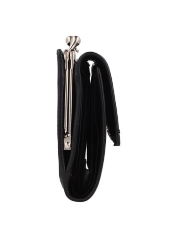 Esquire New Silk Geldbörse Leder 13 cm schwarz