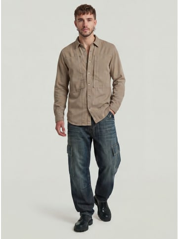 Panelled Pocket Regular Shirt fossil gd