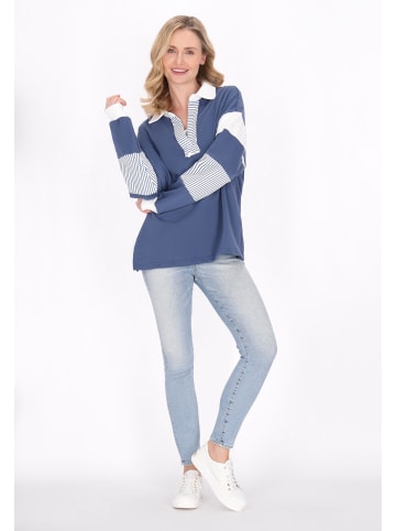 usha BLUE LABEL Women Sweatshirt in Blue