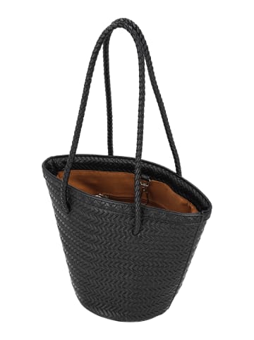 faina Women Handbag in Black