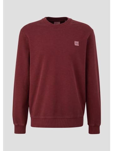 s.Oliver Sweatshirt in 3976_bordeaux