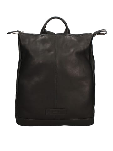 Hill Burry Handtasche, die sich in einen Rucksack umwandeln lässt in BLACK