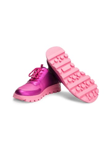 VITAFORM Echt Leder & Textil Sneaker in pink