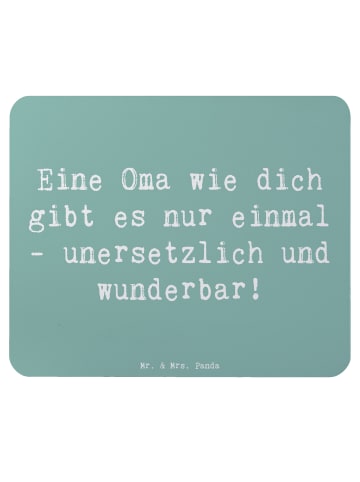 Mr. & Mrs. Panda Mouse Pad Spruch Einzigartige Oma mit Spruch in Meeresbrise