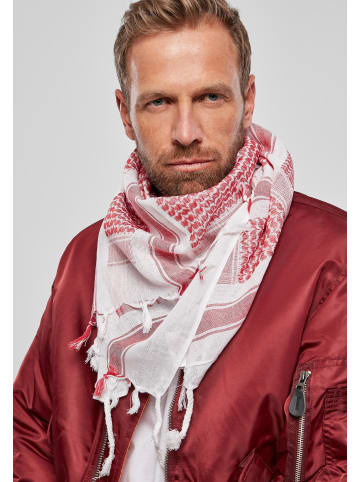 Brandit Brandit Schals in red/wht