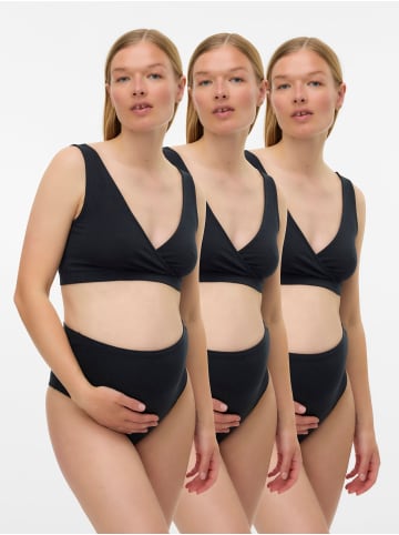 mama licious 3er-Pack BH in Black 1