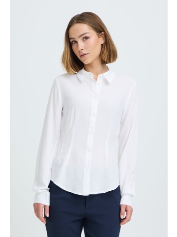 Oxmo Hemdbluse OXNIlla in Weiß