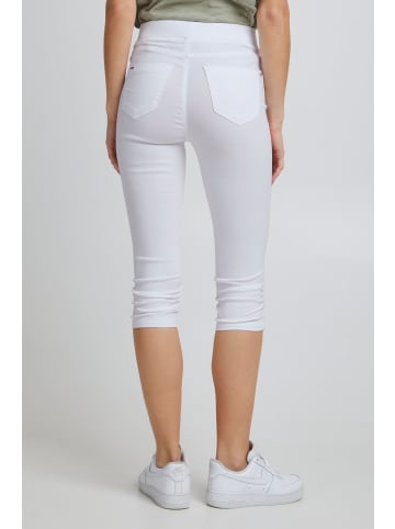 b. young BYKEIRA BYDIXI CAPRI - Bengalin Slim fit in Optical White