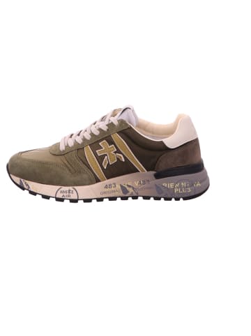 Premiata Schnürschuh in grün