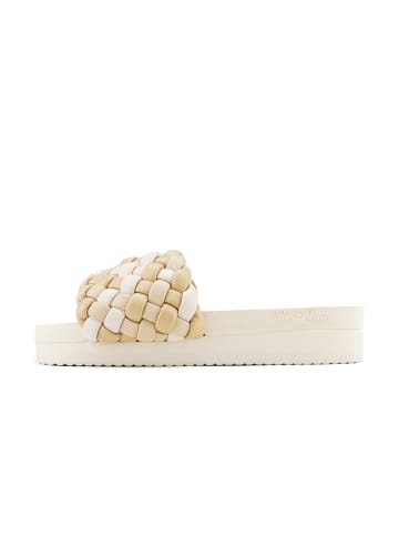 Flip Flop Hausschuh "weave*hi" in beige