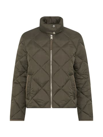 Fuchs Schmitt Softfibre Steppjacke mit Leistentasche in Khaki