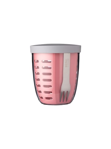 Mepal Fruitpot Ellipse 600 ml in Nordic Pink