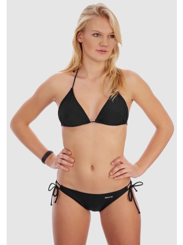 BECO the world of aquasports Bikini BECO-Basic Side Tie Triangle Bikini in schwarz