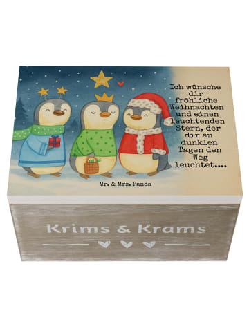 Mr. & Mrs. Panda Dekokiste Winterzeit Heilige drei Könige Design... in Weiß