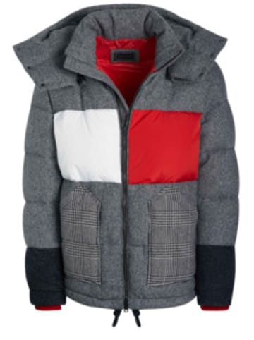 Tommy Hilfiger Winterjacke für Herren in grau in grau