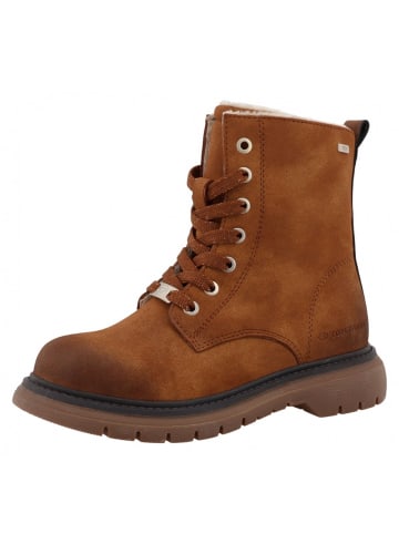 Tom Tailor Schnürstiefel  in Braun