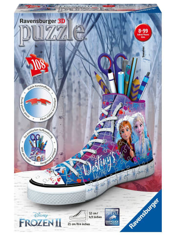 Ravensburger Ravensburger 3D Puzzle 12121 Sneaker Disney Frozen 2 - Praktischer...