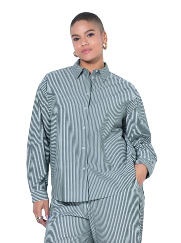 Studio Untold Hemdbluse in dunkelgrün