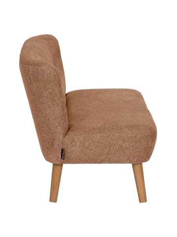 58 aufm Kessel KINDERSOFA 2-Sitzer Katya Flachgewebe hellbraun