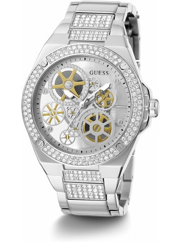 Guess Analoguhr für Herren in silber