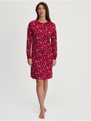 Calida Nachthemd in deep red