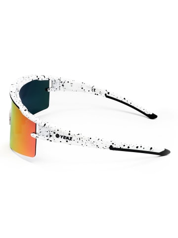 YEAZ SUNTHRILL SET Sport-Sonnenbrille Weiß/Blau in weiß / rosa