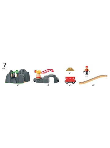 Brio Aktionsspiel BRIO World - Große Goldmine mit Sound-Tunnel Ab 3 Jahre in bunt