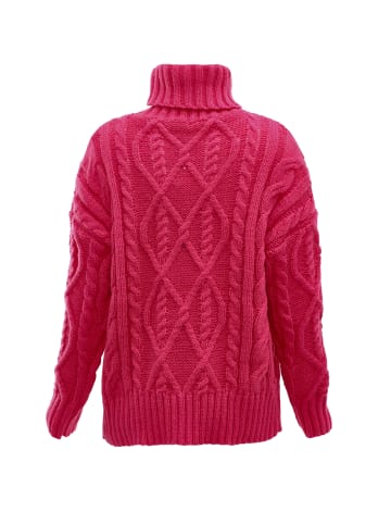 Sookie Rollkragenpullover in FUCHSIA