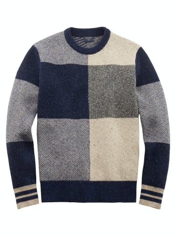 OLYMP  Pullover Casual Strick in Blau