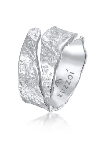 KUZZOI Ring 925 Sterling Silber in Silber