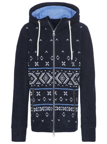 Kangaroos Fleecejacke in Marine