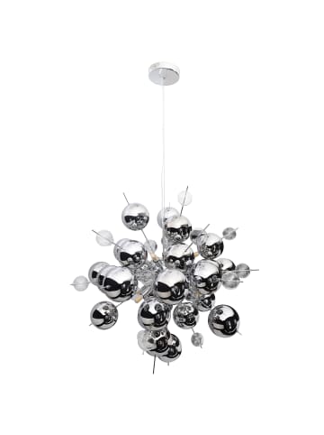 näve Pendelleuchte "EXPLOSION" in chrome - (L)65 cm x (B)65 cm x (H)193 cm