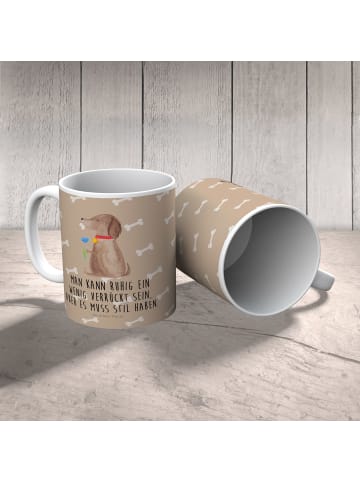 Mr. & Mrs. Panda Trinklernbecher Hund Blume mit Spruch in Hundeglück