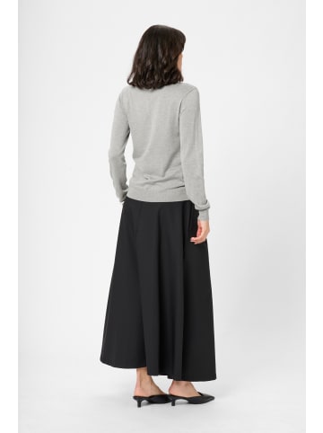 Kaffe Strickpullover KAjada Slim fit in Grey Melange