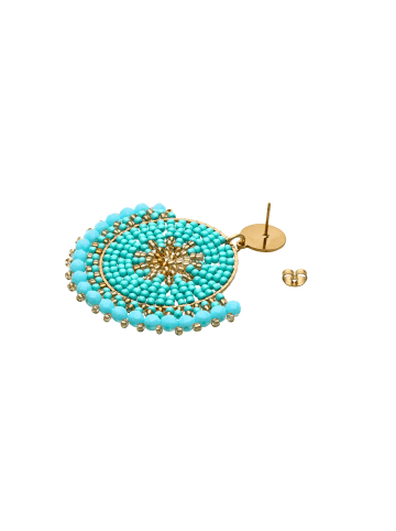 IZIA Women Earrings in Blue