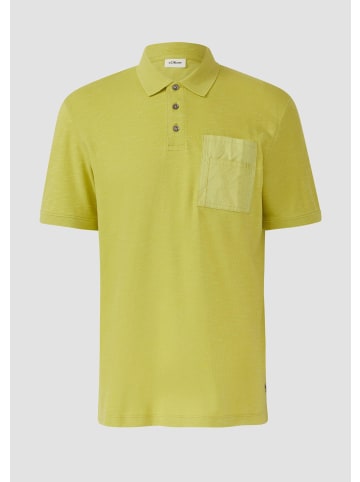 s.Oliver Polo-Shirt in 7301_limettengrün