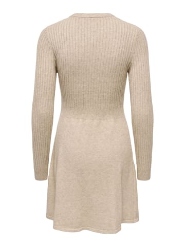 ONLY Strickkleid in Weathered Teak