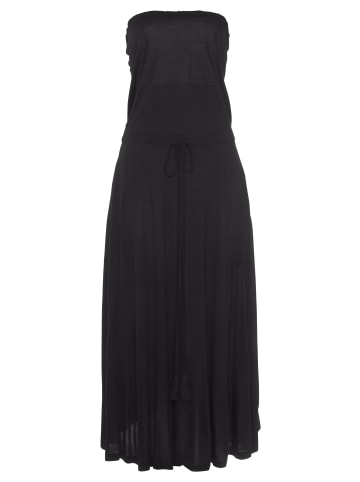 LASCANA Bandeaukleid in schwarz