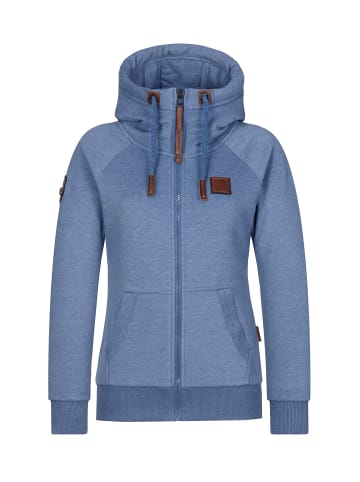 naketano Sweat Kapuzenjacke Brazzo 20 Blue Melange