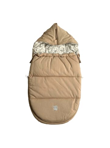 Kaiser Naturfellprodukte Babyschalenfußsack Small Jersey Hooded butternut