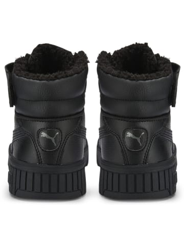 Puma Kinder Sneaker "Carina 2.0 Mid WTR Jr" in Schwarz