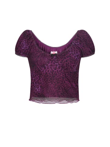 myMo Women Blouse in purple black