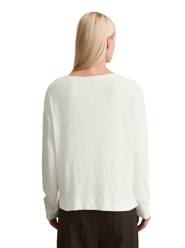 Marc O'Polo Longsleeve regular in White Cotton