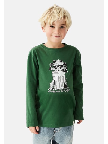 Band of Rascals Longsleeve " Out At Night " in grün