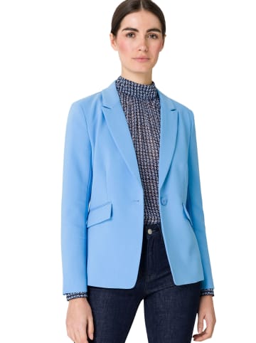 Zero  Blazer mit Taschenklappen in Diver Blue