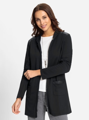 WITT WEIDEN Sweatjacke in schwarz