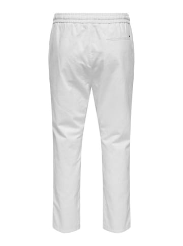 Only&Sons Hose in Bright White