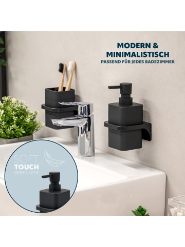 bremermann 2tlg. - Bad-Accessoires -Set SAVONA Softtouch, eckig